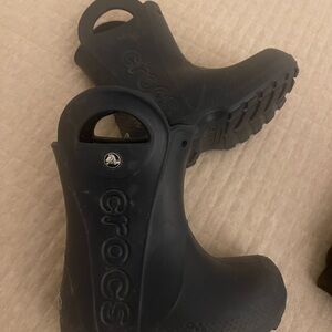 CROCS Black Waterproof Boots